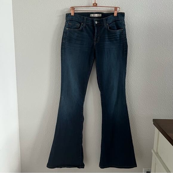 J Brand Babe Flare Denim Jeans Classic Style 9230216 27 - Picture 1 of 14